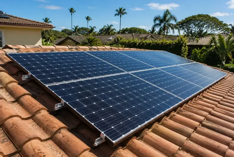 Installation de panneaux solaires à Gonfaron